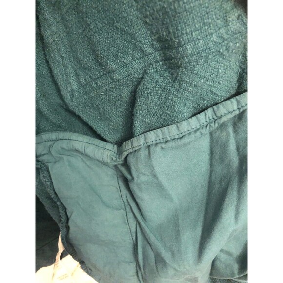 Standard Cloth Heavy Shirt Green with Pockets Medium Buttons - Picture 6 of 7